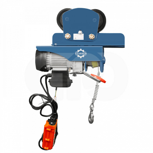Мини электрическая таль комбинированная GEARSEN PA 220В, 125/250кг, 12/6м